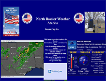 Tablet Screenshot of bossierweather.org